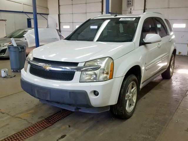 2CNDL73F266120850 - 2006 CHEVROLET EQUINOX LT WHITE photo 2