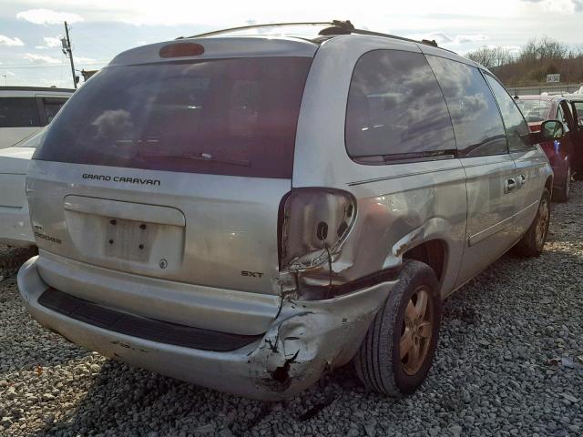 2D4GP44L16R817100 - 2006 DODGE GRAND CARA SILVER photo 4
