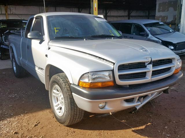 1D7HL32N93S252607 - 2003 DODGE DAKOTA SPO SILVER photo 1