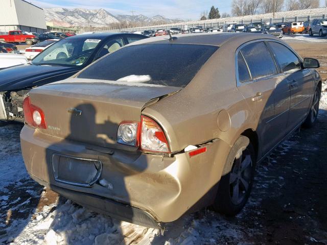 1G1ZJ57B98F216455 - 2008 CHEVROLET MALIBU 2LT GOLD photo 4