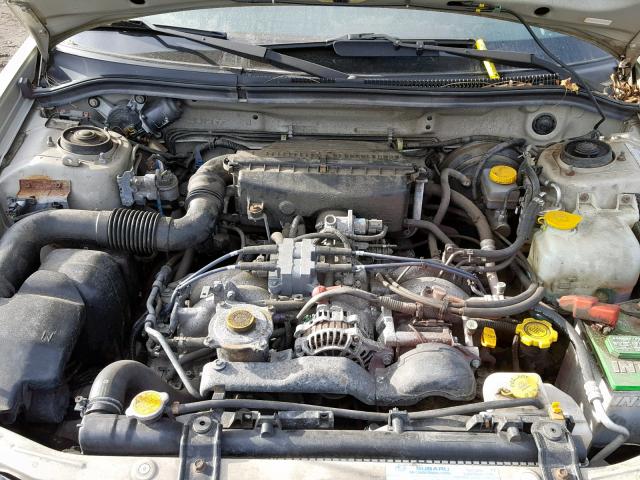 JF1SF65502H729785 - 2002 SUBARU FORESTER S ოქროსფერი ფოტო 7