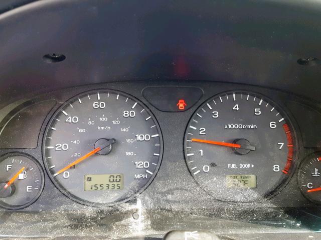 JF1SF65502H729785 - 2002 SUBARU FORESTER S ოქროსფერი ფოტო 8