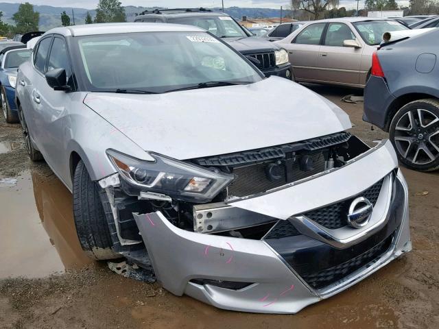 1N4AA6AP1HC378019 - 2017 NISSAN MAXIMA 3.5 SILVER photo 1