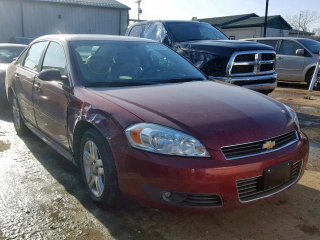 2G1WC57MX91130028 - 2009 CHEVROLET IMPALA 2LT RED photo 1