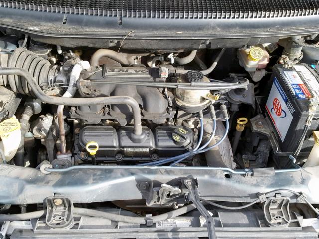 2D4GP44L26R792563 - 2006 DODGE GRAND CARA BLUE photo 7
