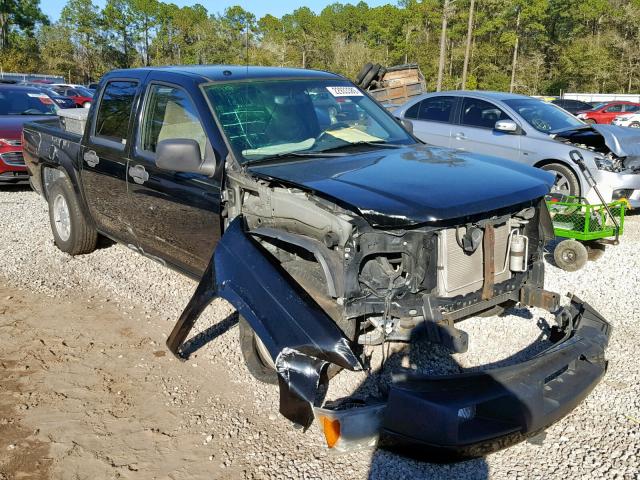 1GCCS136968193076 - 2006 CHEVROLET COLORADO BLACK photo 1