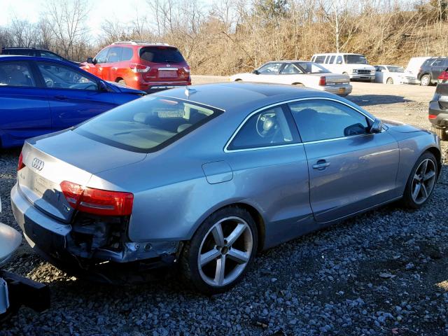 WAULFAFR5AA056788 - 2010 AUDI A5 PREMIUM SILVER photo 4