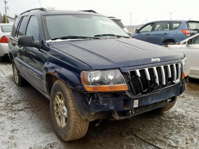 1J4GW48S44C310192 - 2004 JEEP GRAND CHER 蓝色 照片 1