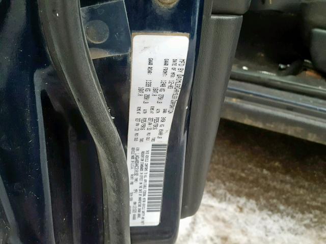 1J4GW48S44C310192 - 2004 JEEP GRAND CHER 蓝色 照片 10