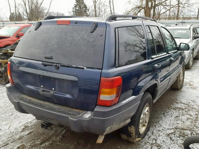 1J4GW48S44C310192 - 2004 JEEP GRAND CHER 蓝色 照片 4