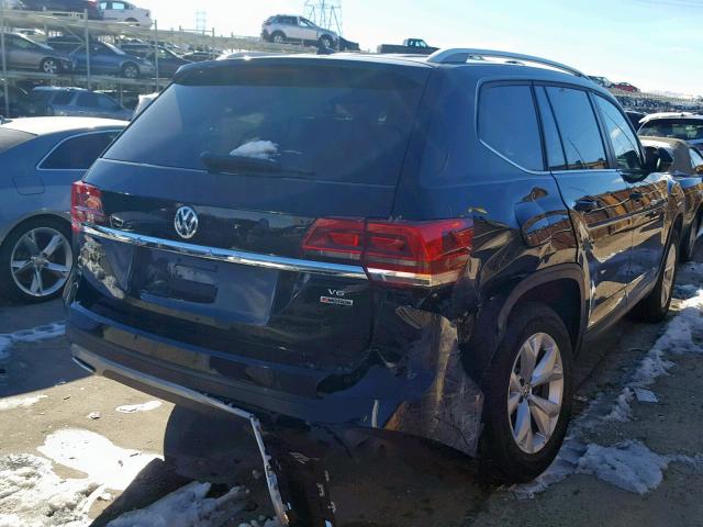 1V2LR2CA4JC587014 - 2018 VOLKSWAGEN ATLAS SE BLACK photo 4