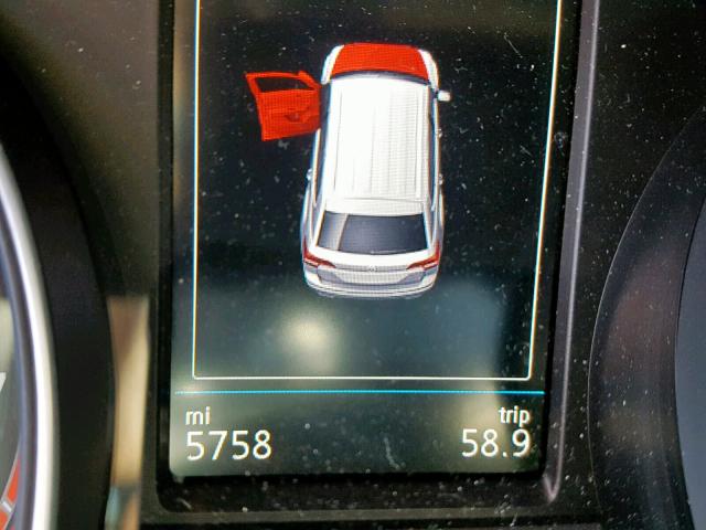 1V2LR2CA4JC587014 - 2018 VOLKSWAGEN ATLAS SE BLACK photo 8