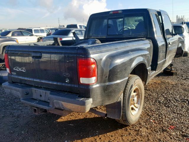 1FTZR15V2YPB74551 - 2000 FORD RANGER SUP BLACK photo 4