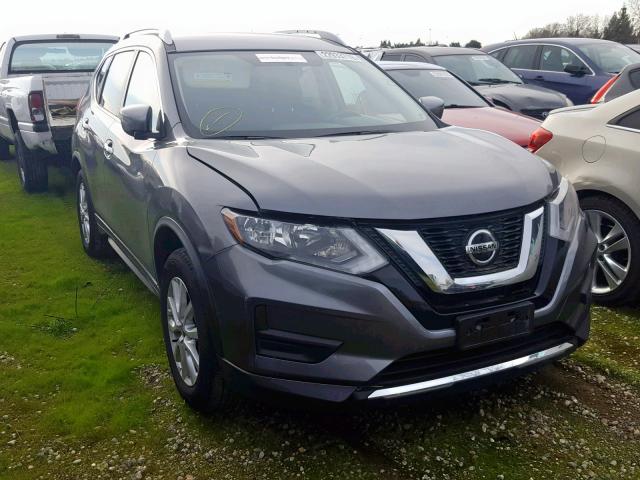 KNMAT2MT8JP525005 - 2018 NISSAN ROGUE S ნაცრისფერი ფოტო 1