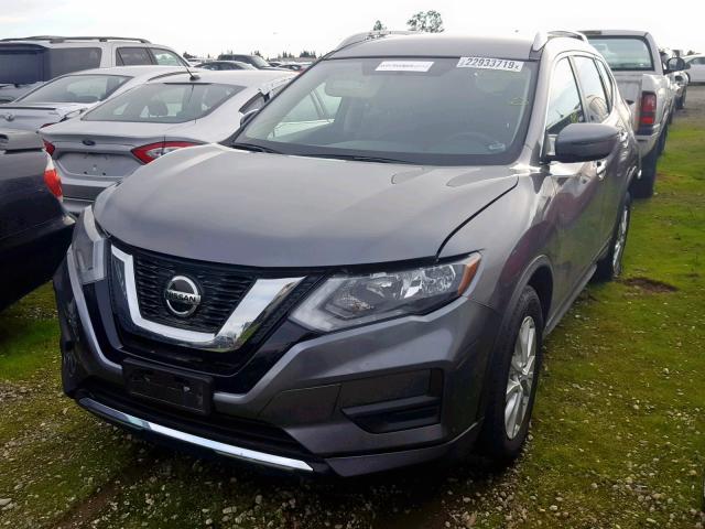 KNMAT2MT8JP525005 - 2018 NISSAN ROGUE S ნაცრისფერი ფოტო 2