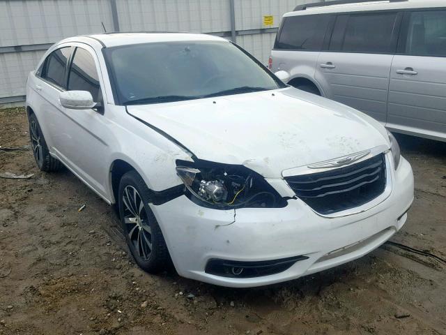 1C3CCBBG9CN296979 - 2012 CHRYSLER 200 TOURIN WHITE photo 1