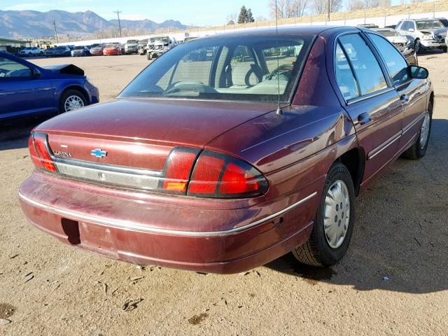 2G1WL52M4W1122655 - 1998 CHEVROLET LUMINA BAS 勃艮第红 照片 4