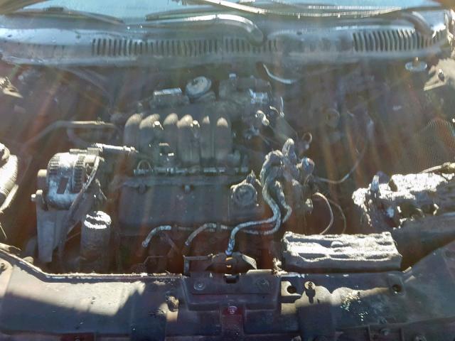 1FALP52U2VA279299 - 1997 FORD TAURUS GL RED photo 9