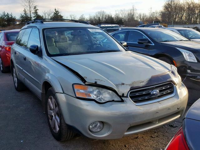 4S4BP61C967315150 - 2006 SUBARU LEGACY OUT TAN photo 1