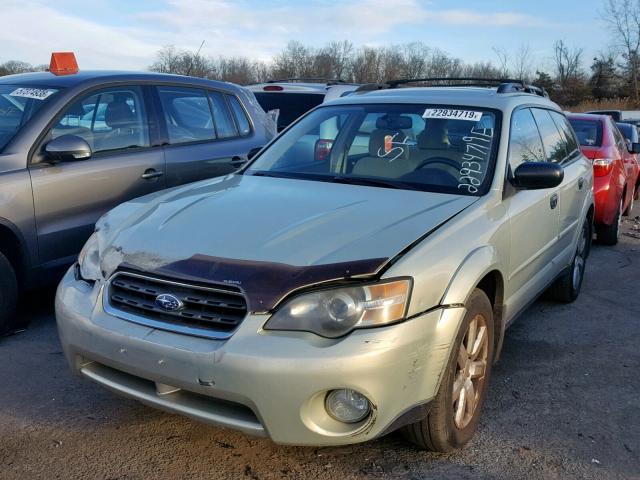 4S4BP61C967315150 - 2006 SUBARU LEGACY OUT TAN photo 2