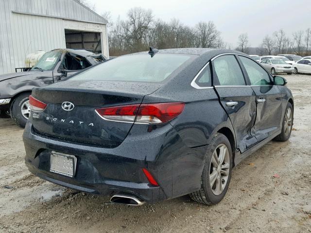 5NPE34AF0JH628667 - 2018 HYUNDAI SONATA SPO BLACK photo 4