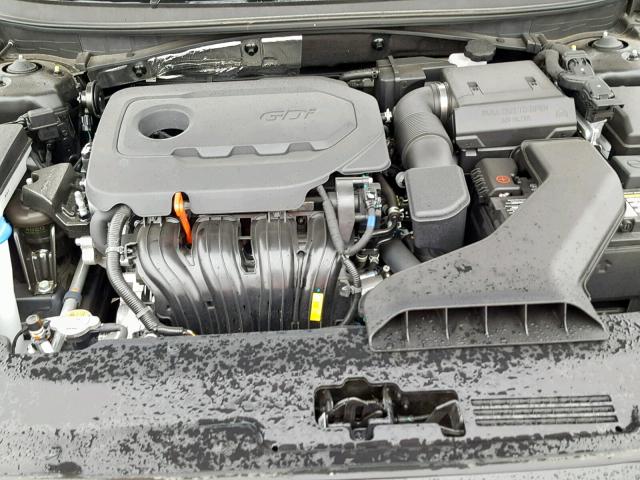 5NPE34AF0JH628667 - 2018 HYUNDAI SONATA SPO BLACK photo 7