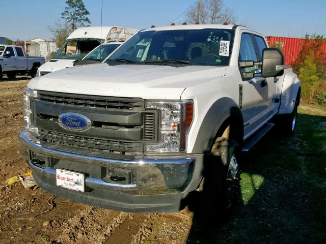 1FT8W4DT8JEB46678 - 2018 FORD F450 SUPER თეთრი ფოტო 2