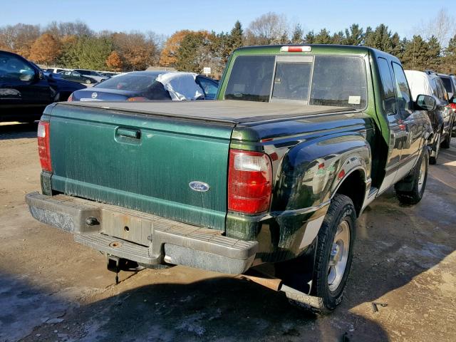 1FTZR15E71PB30258 - 2001 FORD RANGER SUP GREEN photo 4