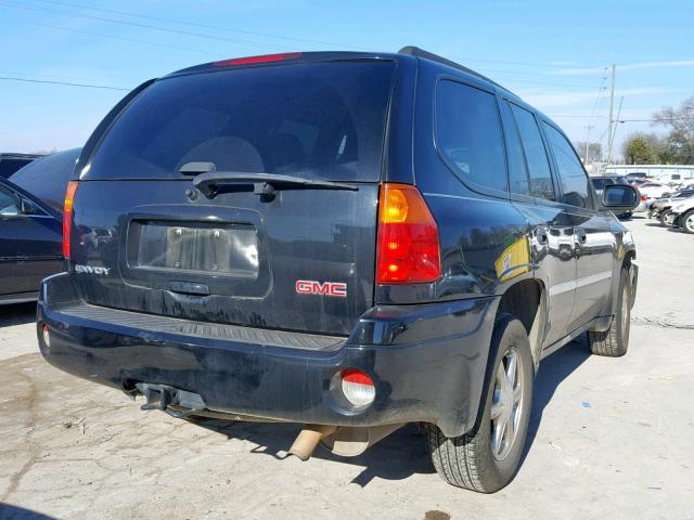 1GKDS13S782185621 - 2008 GMC ENVOY BLACK photo 4