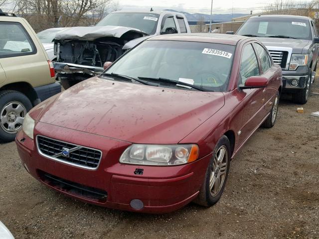 YV1RS592152478176 - 2005 VOLVO S60 2.5T RED photo 2