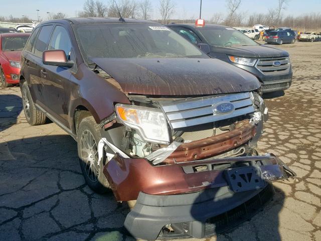 2FMDK3JC8ABA96977 - 2010 FORD EDGE SEL MAROON photo 1