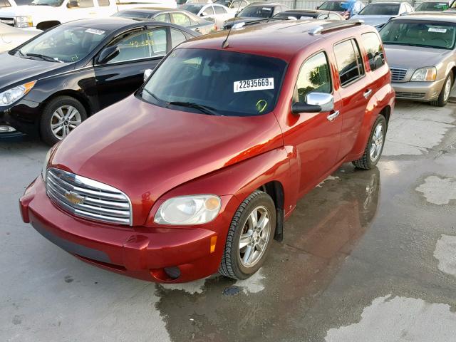 3GNDA23D48S578414 - 2008 CHEVROLET HHR LT RED photo 2