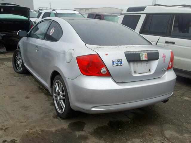 JTKDE177X60130171 - 2006 TOYOTA SCION TC Gümüş foto 3