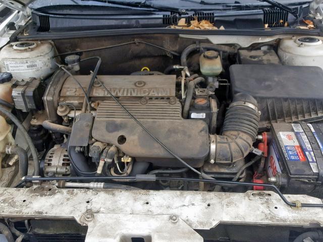 1G2NF52T7YC532739 - 2000 PONTIAC GRAND AM S WHITE photo 7