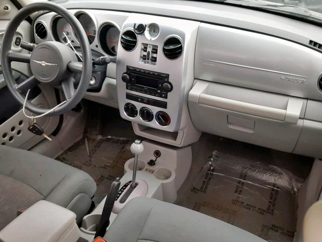 3A8FY48B28T110538 - 2008 CHRYSLER PT CRUISER BLACK photo 9