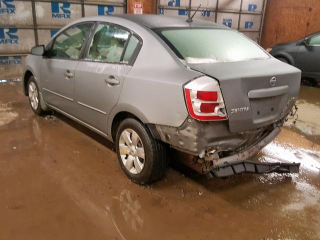 3N1AB61E97L711272 - 2007 NISSAN SENTRA 2.0 SILVER photo 3