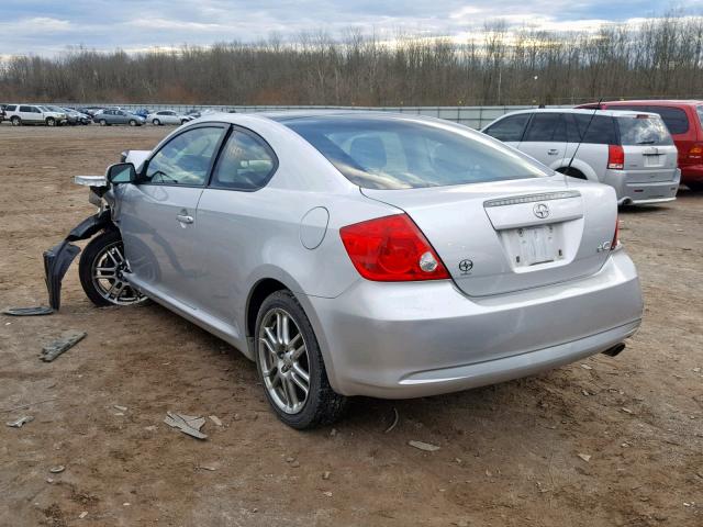 JTKDE177960140934 - 2006 TOYOTA SCION TC SILVER photo 3