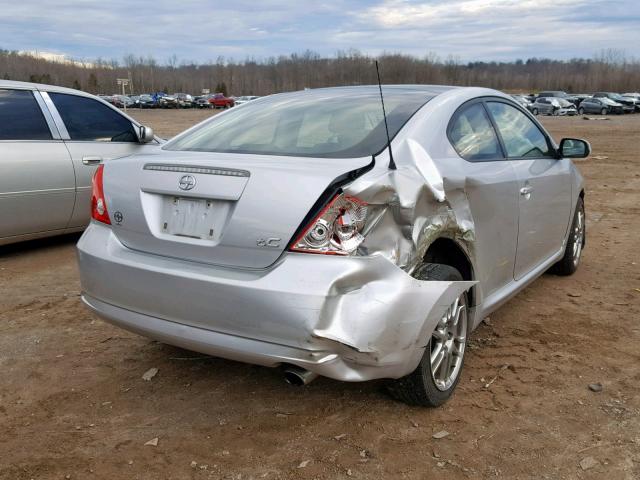 JTKDE177960140934 - 2006 TOYOTA SCION TC SILVER photo 4