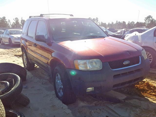 1FMYU03133KB47641 - 2003 FORD ESCAPE XLT RED photo 1
