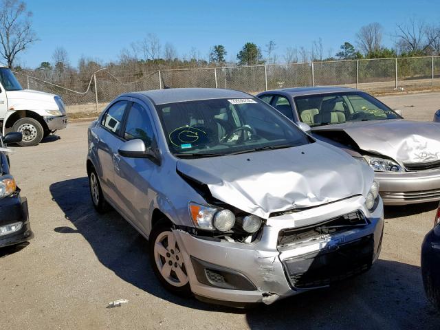 1G1JA5SH9D4207415 - 2013 CHEVROLET SONIC LS SILVER photo 1