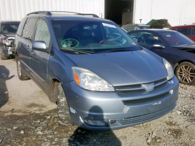 5TDBA22C94S014264 - 2004 TOYOTA SIENNA XLE BLUE photo 1