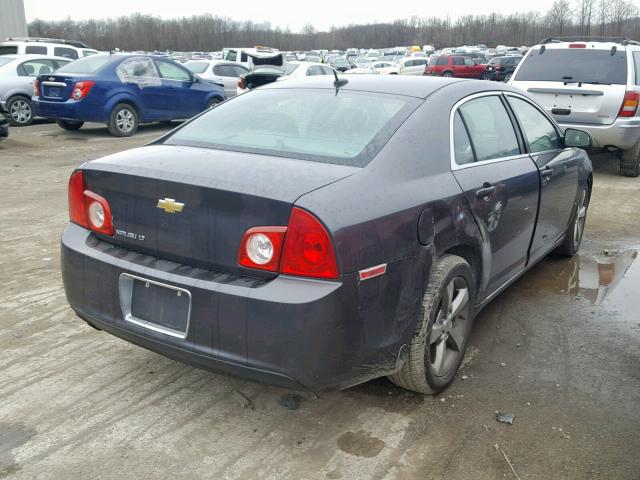 1G1ZC5E15BF173518 - 2011 CHEVROLET MALIBU 1LT CHARCOAL photo 4
