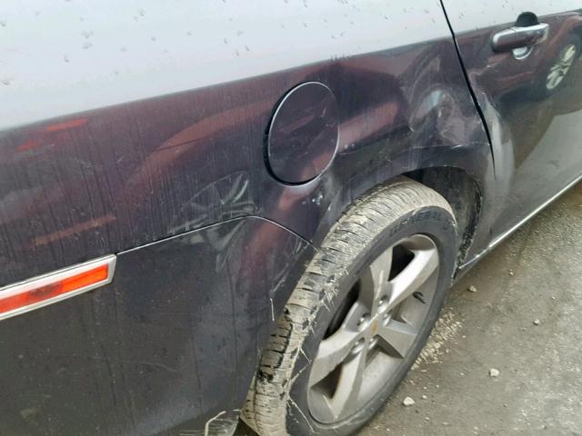 1G1ZC5E15BF173518 - 2011 CHEVROLET MALIBU 1LT CHARCOAL photo 9