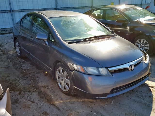 2HGFA1F56AH315058 - 2010 HONDA CIVIC LX GRAY photo 1