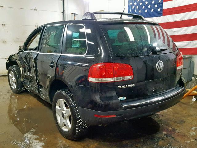 WVGZG77L26D039570 - 2006 VOLKSWAGEN TOUAREG 3. BLACK photo 3