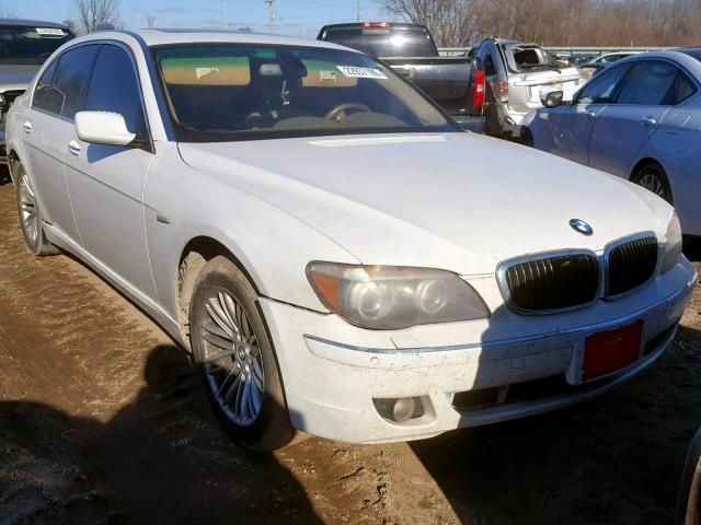 WBAHN83547DT65565 - 2007 BMW 750 WHITE photo 1