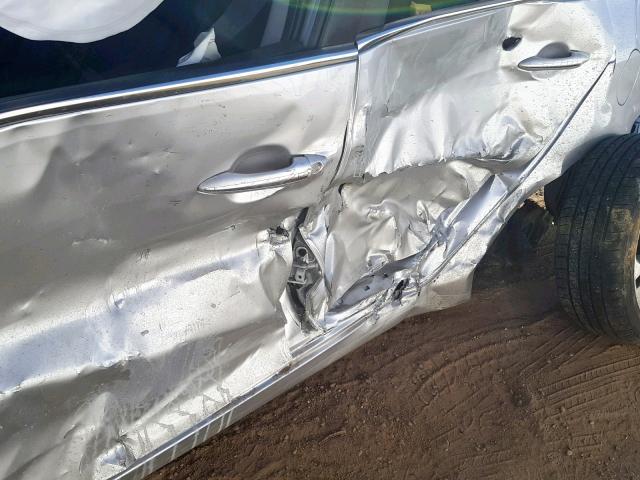 KNAFZ4A86E5057774 - 2014 KIA FORTE EX 银色 照片 10