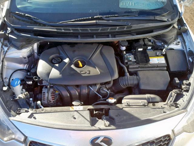 KNAFZ4A86E5057774 - 2014 KIA FORTE EX 银色 照片 7