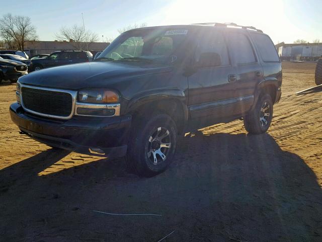 1CKEK13Z23R104316 - 2003 GMC YUKON BLACK photo 2