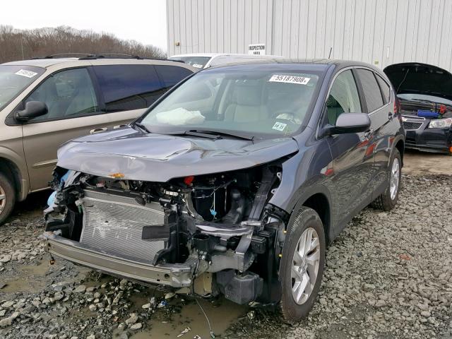 2HKRM4H55GH691848 - 2016 HONDA CR-V EX GRAY photo 2